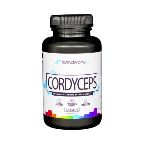 Testosterone - Cordyceps Mushroom - 90 kapsułek  Testosterone - Cordyceps Mushroom - 90 kapsułek